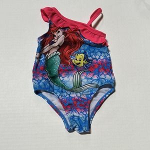 The Little Mermaid Swimwear Disney Ariel One Piece Disney Baby Swim Size 12M